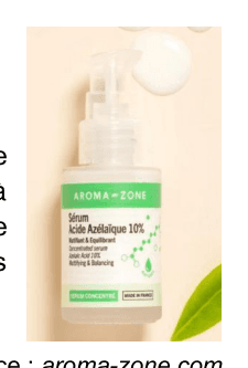 Flacon de sérum Acide Azélaïque 10 % de la marque AROMA ZONE